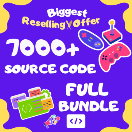7000+ Clone Webs & Apps Source Code Bundle Pack
