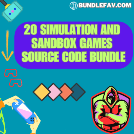 20 Simulation and Sandbox Games Source Code Bundle