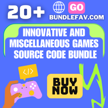 20 Innovative and Miscellaneous Games Source Code Bundle