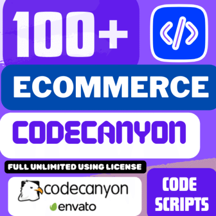 100+ Premium Codecanyon Code Scripts Bundle With Full Copyright license