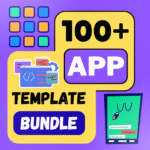 100+ App Templates Bundle | iOS & Android UI Kits, Web Apps, Dashboards | Figma, Xd + Code | PLR + MRR | Rebrand, Sell, App codes, Themes