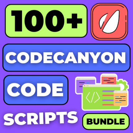 100+ Codecanyon Code Scripts Bundle