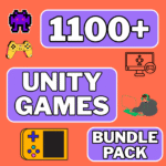 1100+ Unity Games Source Code Bundle Pack For Sale Sale With Full Reselling Commercials License Rights
