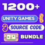 1200+ Unity Games Source Code Bundle Pack For Sale Sale With Full Reselling Commercials License Rights