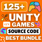 125+ Most Premium Unity Games Source Code Bundle for Sale