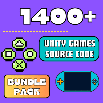 1400+ Unity Games Source Code Bundle Pack
