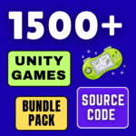 1500+ Unity Games Source Code Bundle Pack For Sale Sale With Full Reselling Commercials License Rights