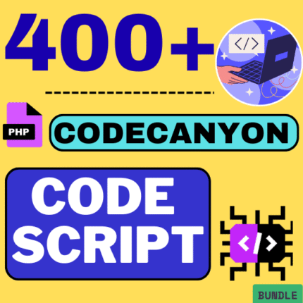 400+ Codecanyon Codescripts Bundle