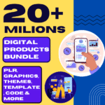 20+ Millions Digital Products Bundle For Sale With Full Resell Content & Plr, Graphics, Themes, template, Code & More Items