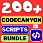 200+ Codecanyon Code Scripts Bundle