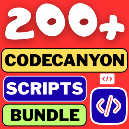 200+ Codecanyon Code Scripts Bundle