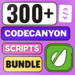 300+ Codecanyon Code Scripts Bundle