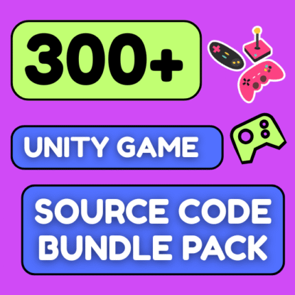 300+ Unity Games Source Code Bundle Pack For Sale Sale With Full Reselling Commercials License Rights