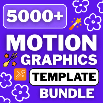 5,000+ Motion Graphics Templates Bundle