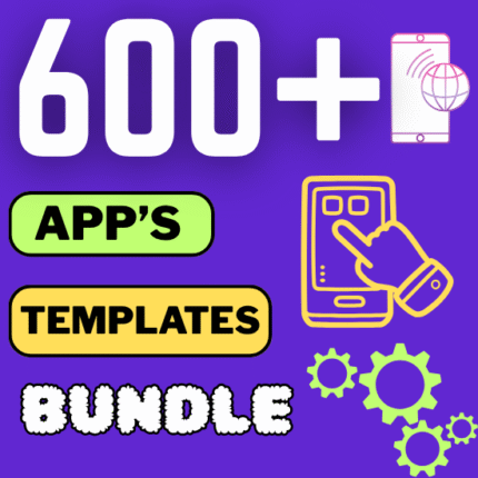 600+ App Templates Bundle | iOS & Android UI Kits, Web Apps, Dashboards | Figma, Xd + Code | PLR + MRR | Rebrand, Sell, App codes, Themes