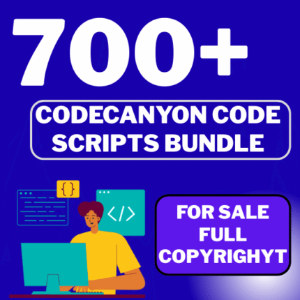700+ Codecanyon Code Scripts Bundle For Sale With Regular License & Unlimited Free To Use