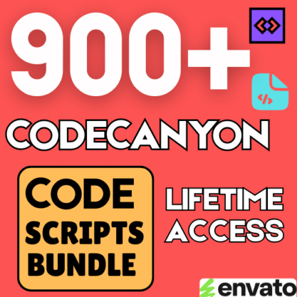 900+ Codecanyon Code Scripts Bundle For Sale With Regular License & Unlimited Free To Use