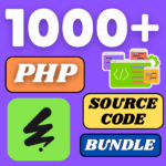 1000+ php source code script bundle