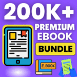 200k+ eBooks Bundle For Sale With Full CopyRights License & Full Reselling Rights Unlimited
