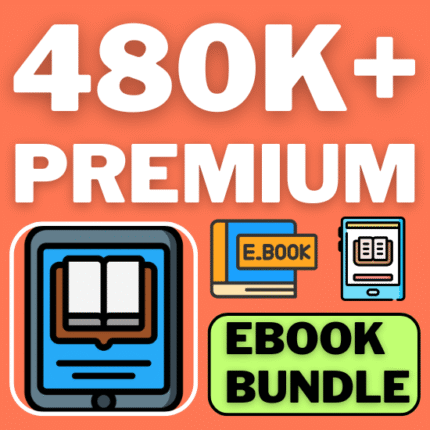 480k+ eBooks Bundle For Sale With Full CopyRights License & Full Reselling Rights Unlimited