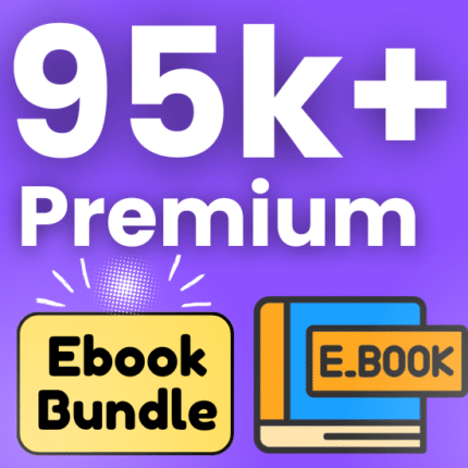 95k+ eBooks Bundle For Sale With Full CopyRights License & Full Reselling Rights Unlimited