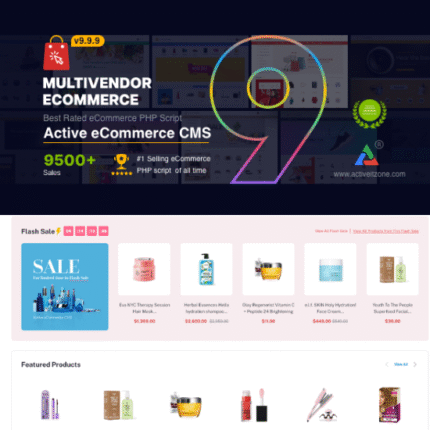 Active eCommerce CMS - Codecanyon Code Scripts