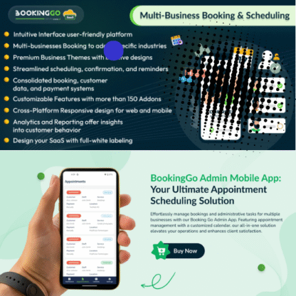 BookingGo SaaS - Multi Business Appointment Booking and Scheduling - Codecanyon Code Script Bundlefav.com