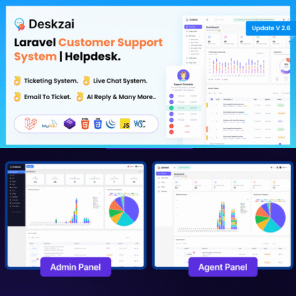 Deskzai - Customer Support System | Helpdesk | Support Ticket. - Codecanyon Code Scripts