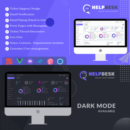 HelpDesk Pro – Laravel Ticket System with Email Support - Codecanyon Code Script Bundlefav.com