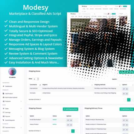 Modesy - Marketplace & Classified Ads Script - Codecanyon Code Script Bundlefav.com