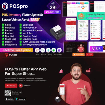 POS Pro - Advanced POS & Inventory Management System | POS SaaS Solution - Codecanyon Code Script Bundlefav.com