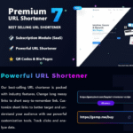 Premium URL Shortener - Link Shortener, Bio Pages & QR Codes - Codecanyon Code Scripts