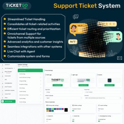 TicketGo - Support Ticket System - Codecanyon Code Script bundlefav.com