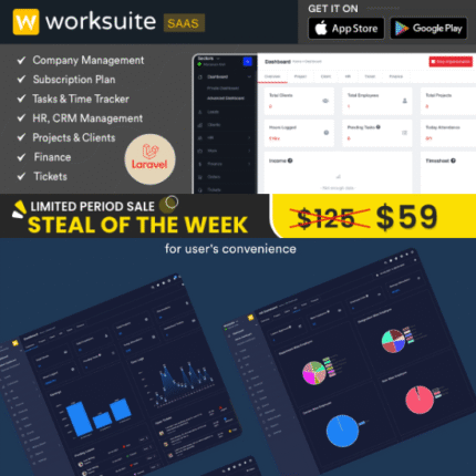 Worksuite Saas - Project Management System - Codecanyon Code Scripts