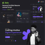 Zelio - Personal Portfolio Resume Laravel Script - Codecanyon Code Script Bundlefav.com