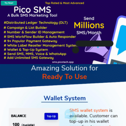 PicoSMS - A Bulk SMS Marketing Tool - Codecanyon Code Script bundlefav.com